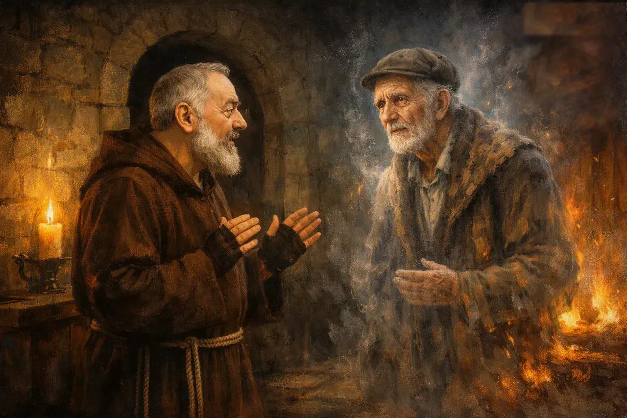 Fascinante história envolvendo São Pio de Pietrelcina e a alma de Pietro Di Mauro